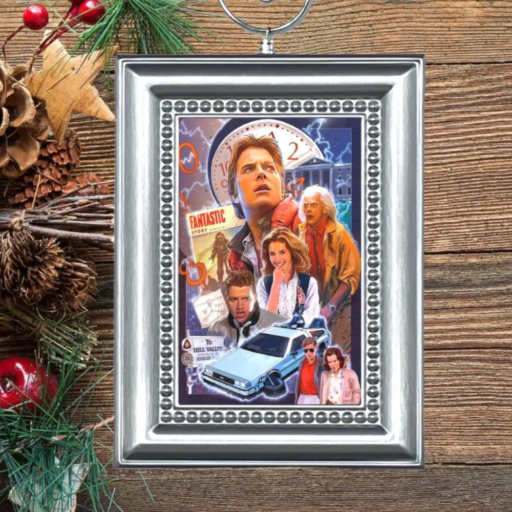 Back To The Future Retro Movie‎ Memorabilia Christmas Tree Ornament